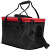 UKCOCO Fishbox Pieghevole Eva Nero 35cm per Pesca All'aperto | Contenitore Vivo Multiuso, Design Pompa, Leggero e Odori, Uso Esterno, Formato Compatto