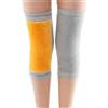 QUUPY 1 paio di calze termiche unisex in lana cashmere spessa, invernali, calde, ginocchia, ginocchiere, ginocchiere, ginocchiere, ginocchiere, colore grigio, taglia X-Large