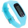EXCEART Braccialetto Silicone Contapassi Multifunzione in Elettronico Blu | Contapassi Semplice, Funzione Multiservizio, Materiale Morbido, Batteria Ag10 Inclusa, per Uso Quotidiano