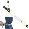 Generico Cinghie per Le Gambe dei Pantaloni da Ciclismo, Cinghie per Le Gambe dei Pantaloni da Ciclismo - Cintura alla Caviglia,Pantaloni Elastici Camicette Accessorio per, Decorazione per equ