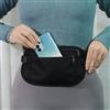 Generic 1Pcs Impermeabile Antifurto Invisibile Running Marsupio Multi-funzionale Ultra-sottile Viaggio Cellulare Borse Per Gli Uomini Donne, nero, Casual