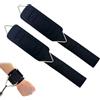 youfengamz Straps palestra, Polsini palestra, Tutore polso, 2 Pezzi 7mm Fibbie Triangolari Argentate Regolabili, Polsiere palestra Polsiera, per Allenamento Braccia Forza Petto Macchine a Cavi Palestr