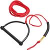 CALLARON Corda per Sci Nautico Wakeboard Resistente All'usura Maniglia | Pp Rosso, Presa Confortevole e Resistenza ai Raggi Uv, per Wakeboarding e Tubing