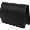Toyvian Custodia per Telemetro da Golf, Rangefinder Travel Case in Pelle PU Nera, Accesso Rapido, Portatile, Protezione Antiurto, per Campo da Golf e Uso Outdoor, Uomo e Donna
