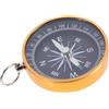 DEARMAMY Portachiavi Bussola Portatile Mini 44mm in Lega di Alluminio Oro | Indicazione Direzionale Precisa, Design Versatile e Leggero, per Escursionismo e Campeggio, Formato Tascabile