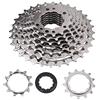 SolUptanisu Cassetta sostituzione per mountain bike, 9/10/10/12 velocità 32/36/42/46 T Cassetta sostituzione per i da strada Cassetta ruota libera Pignone Accessori di ricambio sostituzione per iclette(9S 11-32T)