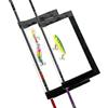 Generic 2 coperture per esche da pesca, resistenti, in PVC trasparente, proteggono ganci e esche per trasportare canne, viaggi, campeggio, canottaggio