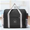 Generic Borsa da viaggio pieghevole Spirit Airlines borsa per articoli personali per donne e uomini, borsa da trasporto leggera per sport, palestra, weekend borsa, nero, 17.7 x 6.6 x 13.7 inches, Borsa da