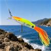 Generic 1 confezione di esche artificiali a lento affondamento a forma di calamaro luminoso a forma di polipo, esca lunga per pesca in acqua salata in mare aperto, 08