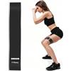 Generic Fasce di resistenza per allenarsi, fascia elastica per esercizi per gambe e glutei, allenamento di forza, attrezzatura per fitness per donne e uomini, yoga, pilates
