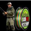 Generic Lenza da pesca intrecciata in PE X8, super resistente, 8 fili, codificata a colori, 10 m per colore, bassa elasticità e alta sensibilità
