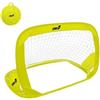 Mandelli Porta Calcio Pieghevole Pop up,Unisex,120x85x85cm,Giallo