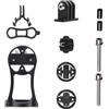 PACKOVE Supporto Contachilometri Bici Leggero in Lega di Alluminio, Nero | Installazione Rapida, Smontaggio Semplice, Facile da Trasportare, per Manubrio, Accessorio Bici Mtb e Strada