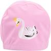 TOYANDONA PVC Cuffia da Nuoto, per Protezione Orecchie Rosa | Taglia Elastica per Testa Piccola, Resistente Agli Strappi, Design Idrodinamico, per Nuoto e Bagno