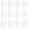 DIYEAH 12 Set Tappo per Palla da Yoga, Adattatore Aria in PP Bianco | Ricambio per Palla Gonfiabile e Balance Ball, Inserimento Rapido, Tenuta Stabile, per Casa