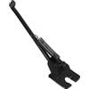 GLEAVI Supporto per Bici Posteriore in Metallo Nero, Cavalletto Stabile e Portatile per Bici, Facile Installazione per Commuting