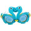DEARMAMY Occhialini da Nuoto Antinebbia Protezione UV per Blu | Cinghie Regolabili, Silicone Morbido, Design Creativo e Pratico, per Piscina e Allenamento Acquatico