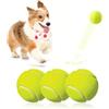 Generic Confezione da 3 palline da tennis, ad alta elasticità, per principianti, palline da allenamento