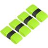 Generic Nastro antiscivolo per racchetta da tennis, 110 cm, confezione da 4, antiscivolo, assorbente, in poliuretano, per racchette da badminton, per baseball, pickleball, colore: verde fluorescente