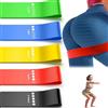 Generic Confezione da 2 fasce di resistenza per gambe e glutei, in tessuto, per yoga, pilates, riabilitazione, fitness e allenamento a casa, confezione da 2