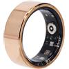 Zunate Smart Ring Health Tracker, Anello Fitness Tracker Indossabile per Passi Distanza Calorie Monitoraggio del Sonno, Anello Intelligente in Acciaio Inossidabile per Uso Quotidiano