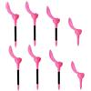Poystng da Golf 8, Base a Bassa Resistenza | Magliette da allenamento per golf in plastica, set supporti stabili, altezza costante, maggiore,
