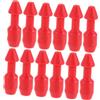 Gadpiparty Inserto in Plastica Nero per Elastici Pistola Subacquea, Attrezzatura Carpfishing Installazione Rapida e Stabilità Migliorata per Pesca Subacquea