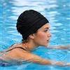 Generic Cuffia da nuoto da donna plissettata per adulti, accessorio per piscina