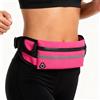 Generic Marsupio da corsa sottile, catarifrangente, per escursionismo, ciclismo, allenamento, jogging, viaggi, denaro, telefono, accessori da corsa, Rosa, 7.9 x 4 inches, Marsupio