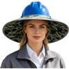 Amesor Casco rigido a tesa intera, traspirante, con protezione dai raggi UV | Paralume a tesa rigida per serra, giardinaggio, pesca, ciclismo, cantiere, lavori all'aperto