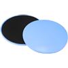 Generic Core Sliders per allenamento da 17,5 cm, 2 confezioni da 2 dischi per esercizi su entrambi i lati, dischi per allenamento fitness, dischi di forza per tappeti da palestra, pavimenti in legno, blu