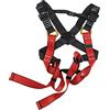 Jiawu Imbracatura per Arrampicata per Bambini Corpo Intero, Cintura di | Imbracatura regolabile per arrampicata su roccia per bambini con fibbie in acciaio legato, per escursionismo, alpinismo,