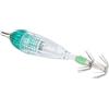 Jiawu Squid Lure Light with Hook, Green LED Underwater Bait | Esca per luce da pesca a LED, design con gancio per ombrello, impermeabile 300M, per la pesca notturna