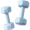 KUNANG Set di 2 manubri per casa, ufficio, palestra, allenamento, antiscivolo, forma esagonale, 4.4lbs / 2 kg