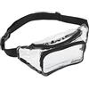 VGEBY Marsupio Trasparente, Marsupi da Corsa per Esterni Marsupio Multiuso in PVC Resistente allo Sporco Resistente all'Acqua Design con Cerniera Marsupio per i Viaggi