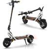 urbetter Monopattino Elettrico Adulto,Scooter Elettrico,Patinete Electrico,Autonomia di 45KM,Velocità Massima 25km/h,10Pneumatici,Doppia Frenata,3Modalità di Velocità,Capacità di Carico120KG,A1