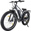 VDL Bicicletta elettrica da uomo da 26 pollici, con batteria da 48 V e 15,6 Ah, cambio Shimano a 7 marce, forcella ammortizzata, freni a disco, pneumatici da 26 x 4,0 pollici, per pendolari, città e