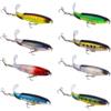 Generic Fishing Accessories Propeller 8Pezzi, Esca Rigida Galleggiante a Matita, 15G, Artificiali per Outdoor Fishing Colore Casuale
