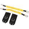 OEBUAFI Fitness Ankle Resistance Band Yellow for Enhanced Gluteal Muscle