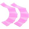 Generic Manette Nuoto Pinne per Velocità Migliorata | Materiale in silicone morbido, design idrodinamico, adatto per adulti, pieghevole, riutilizzabile