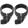 PRETYZOOM 2 Pezzi Deflettore per Catena Bicicletta in Plastica Nero, Protezione Catena per Mountain Bike Installazione Facile, Paracatena per Bici Pieghevoli e Strada