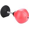 Drfeify Sacco da Boxe da Tavolo, Sacco da Boxe da Tavolo in PU, Palla da 15 Cm, Altezza 39 Cm, con Forte Base di Aspirazione a Molla e Pompa per Scrivania da Ufficio, Sollievo Dallo Stress Domestico,