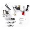 Chiloskit 12 V 6 W bicicletta motorizzata generatore di attrito faro posteriore kit