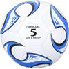 Tbest Pallone da Calcio Taglia 5, PVC con Filo di Nylon, per Partite | Yellow, Tight nylon yarn, Indoor outdoor play, Training matches, PVC material