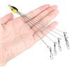 Wytino Umbrella Rigs,5 Arms Alabama Ombrello Giga Testa Pesca Rig,Bait Esche Da Pesca Con Girelle A Scatto,Esca Finta,Accessori Per Strumenti Di Pesca