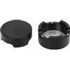 aqxreight Custodia per Gesso da Biliardo Porta Gesso Rotonda in Lega di Alluminio per Accessori per Biliardo e Snooker Diametro 3,1 Cm Altezza 2,3 Cm