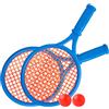 aqxreight Set di Racchette da Tennis per Bambini con Palline in ABS e Rete in PP per Giochi Interni Ed Esterni Impugnatura Ergonomica Ideale per Casa, Spiaggia, Giardino, Campeggio