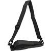 Qudinip Borsa da Mini Custodia Portatile Leggera da Trasporto Domenicale per Driving Range e Percorso in Nylon 3-5 Pali (Nera)