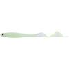 ZJchao Mare Spigola Esche da Pesca a Coda Morbida 5 Pezzi Esche Artificiali in PVC di Alta qualità Testa Rossa per Pesce Gatto Serpente Basso 13 Cm