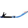 EMUKOEP 4 Colori KEEP DIVING Snorkel Silicone Alimentare Materiale PC Valvola di Scarico Unidirezionale Tubo di Respirazione per il Nuoto (Blu)